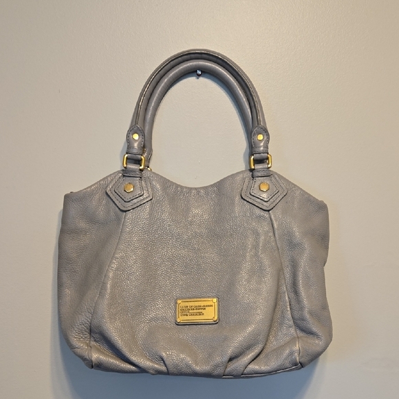 Marc by Marc Jacobs Women Light Gray Cow Leather Shoulder Bag - Picture 1 of 13